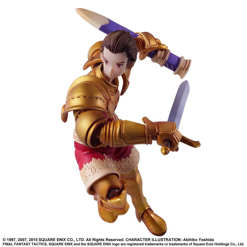 Delita Heiral Final Fantasy Tactics Bring Arts Figurka 14 cm - Image 6