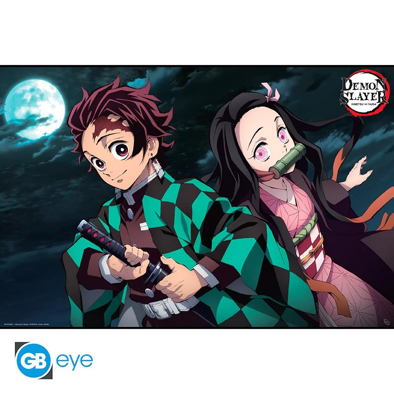 Demon Slayer Tanjiro & Nezuko Maxi Poster Plakat 61 X 91.5cm