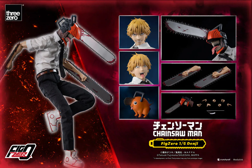 Denji Chainsaw Man FigZero 1/6 Figurka 29 cm - Image 20