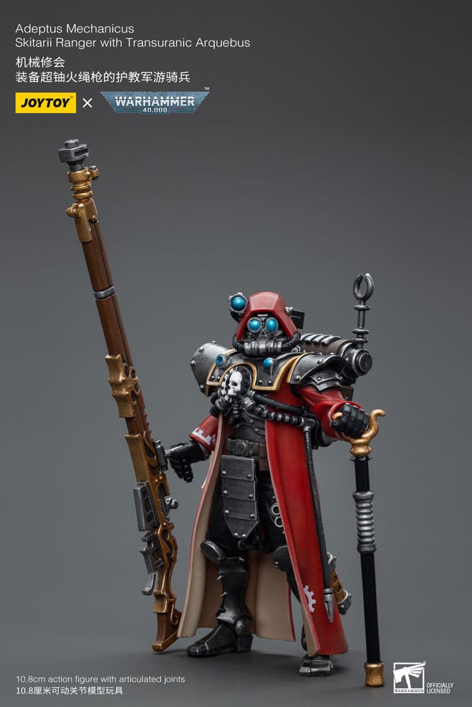 Adeptus Mechanicus Skitarii Ranger with Transuranic Arquebus Warhammer 40k 1/18 Figurka 12 cm - Image 7