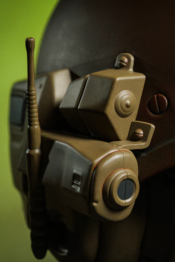 Desert Ranger Battle Helmet Fallout 1/1 Replica - Image 6
