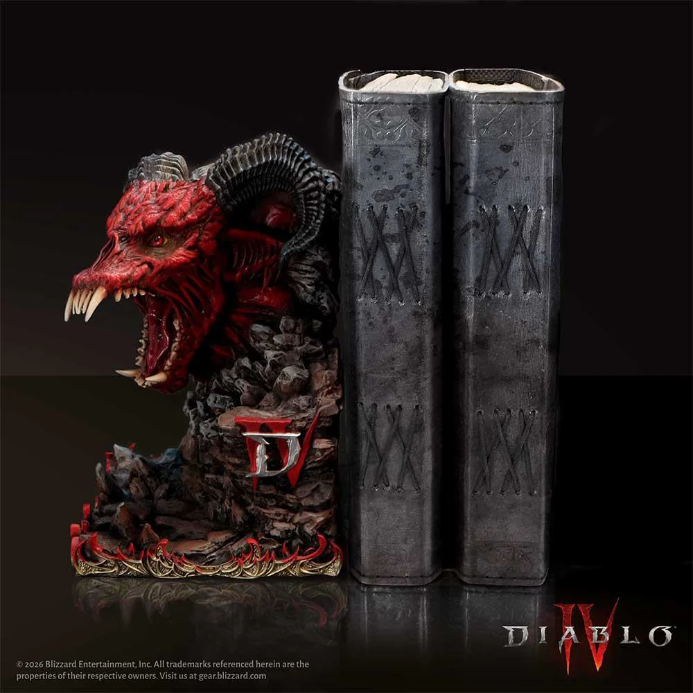 Diablo IV Minion Of Hell Bookend Podpórka pod ksiązki 18 cm