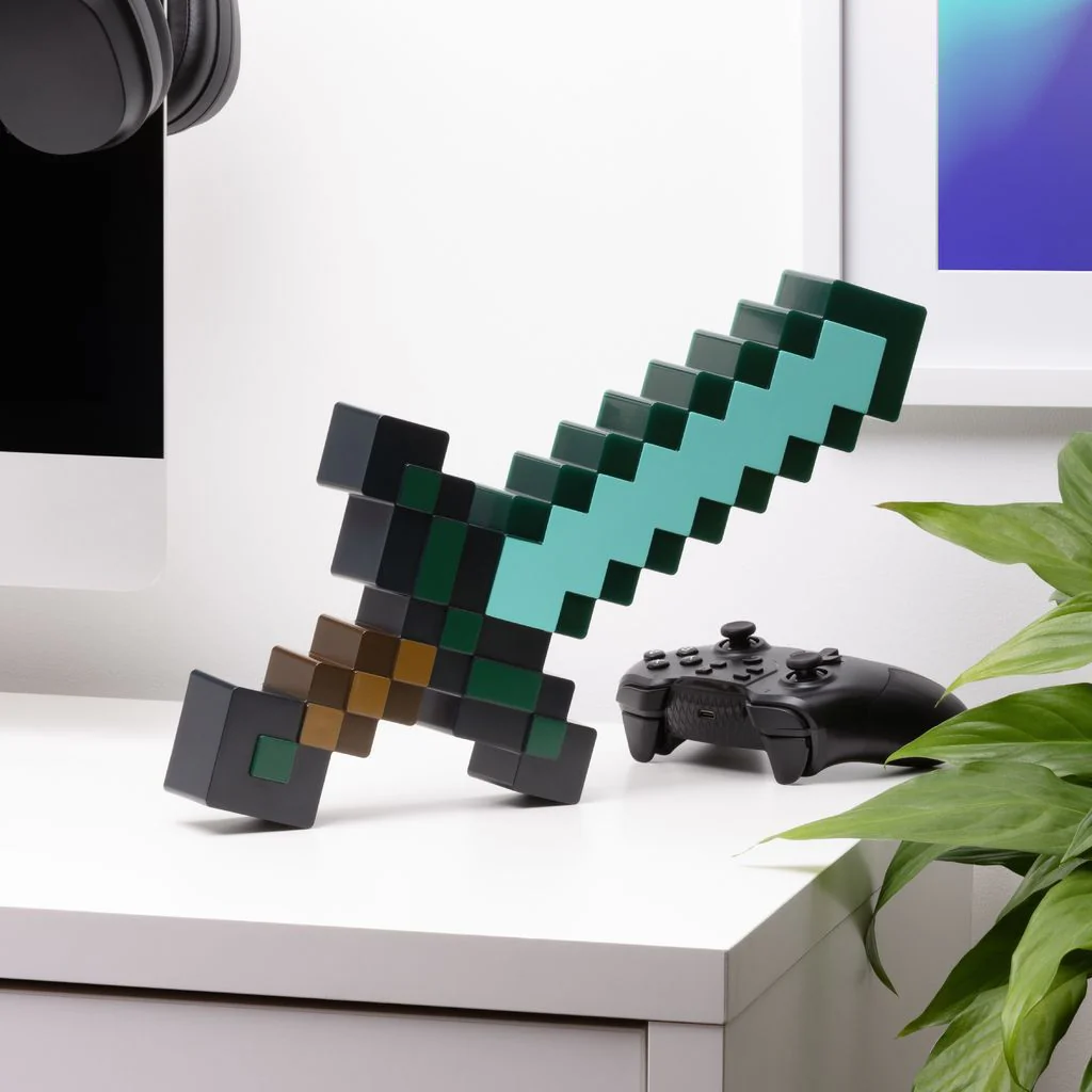 Diamentowy Miecz Lampka Nocna Minecraft - Image 3