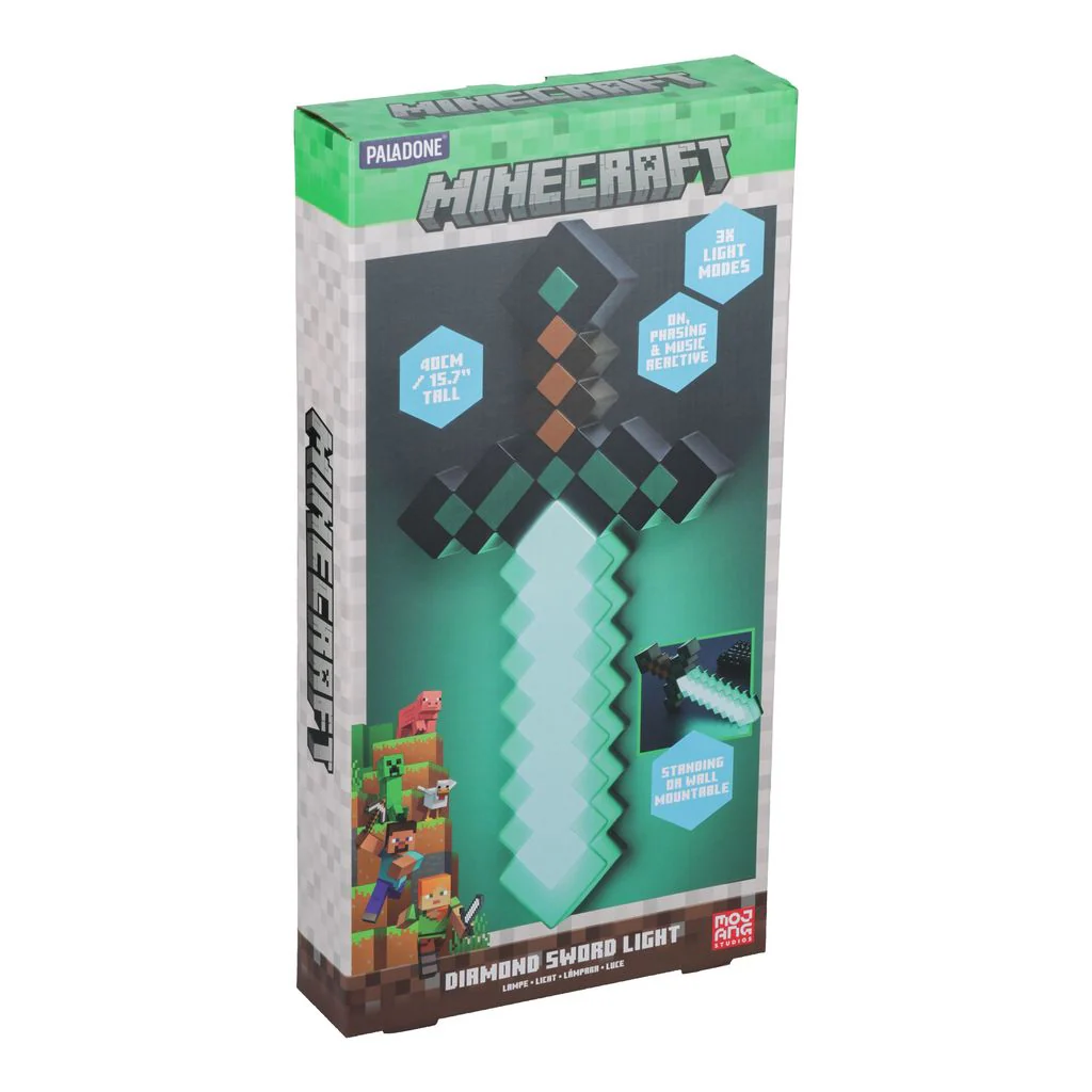 Diamentowy Miecz Lampka Nocna Minecraft - Image 8