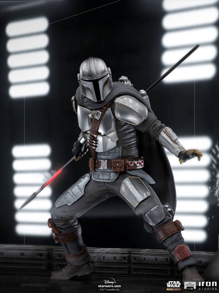 Din Djarin Star Wars The Mandalorian BDS Art Scale 1/10 Figurka 20 cm - Image 10