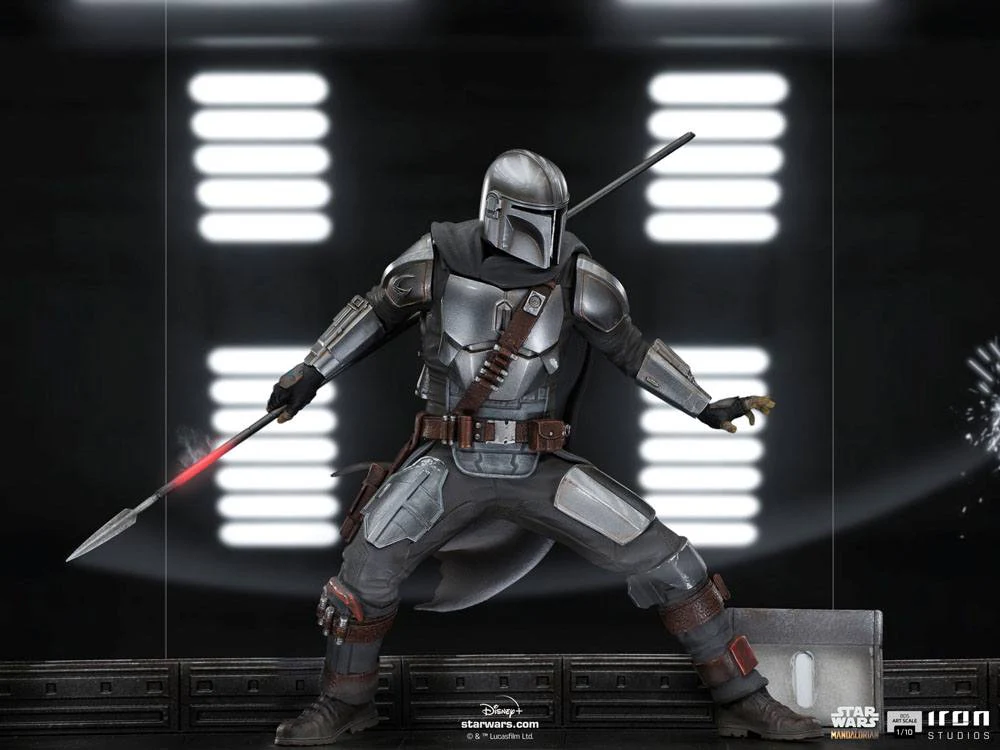 Din Djarin Star Wars The Mandalorian BDS Art Scale 1/10 Figurka 20 cm - Image 11