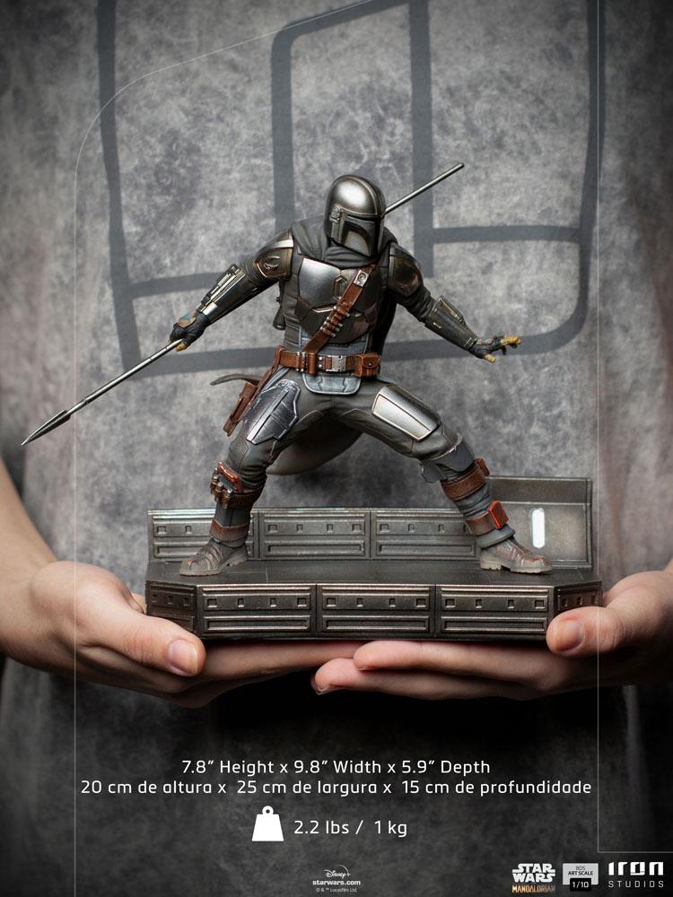 Din Djarin Star Wars The Mandalorian BDS Art Scale 1/10 Figurka 20 cm - Image 12