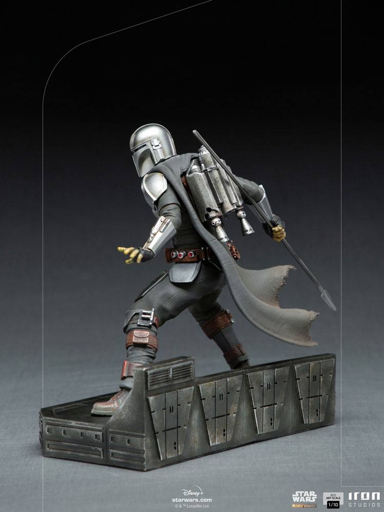 Din Djarin Star Wars The Mandalorian BDS Art Scale 1/10 Figurka 20 cm - Image 3