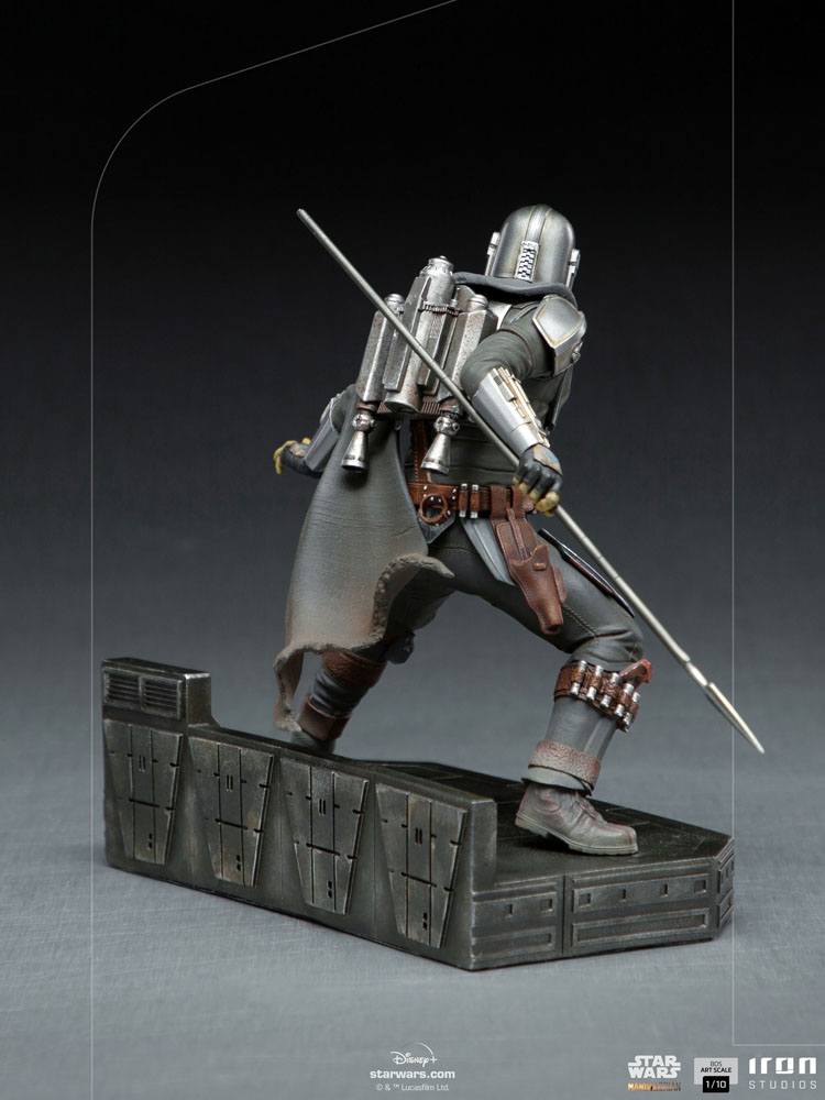 Din Djarin Star Wars The Mandalorian BDS Art Scale 1/10 Figurka 20 cm - Image 4