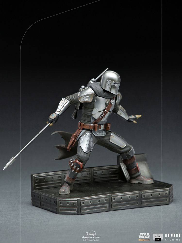 Din Djarin Star Wars The Mandalorian BDS Art Scale 1/10 Figurka 20 cm - Image 5