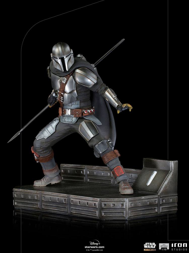Din Djarin Star Wars The Mandalorian BDS Art Scale 1/10 Figurka 20 cm - Image 9
