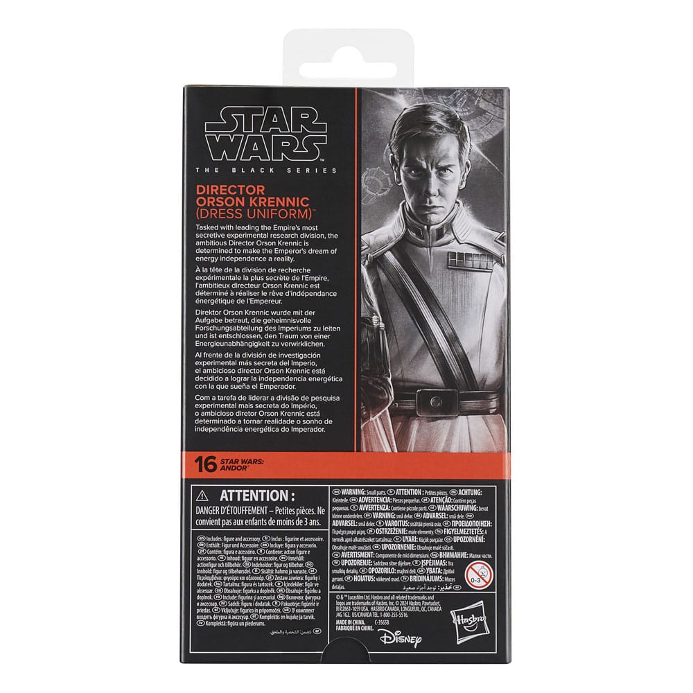 Director Orson Krennic (Dress Uniform) Star Wars: Andor Black Series Figurka 15 cm - Image 9