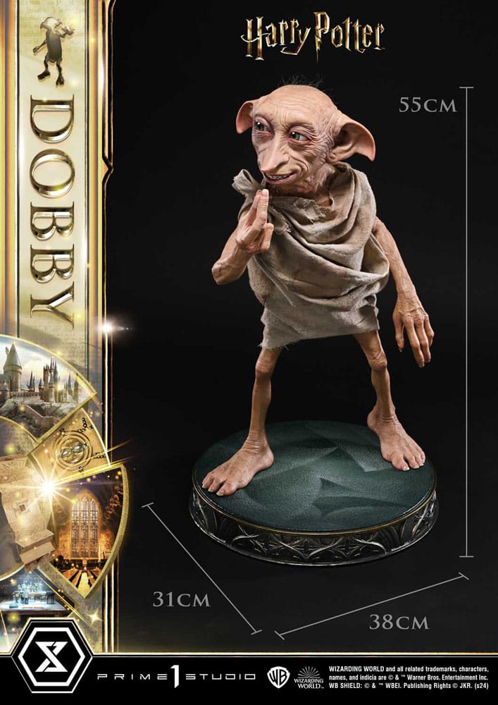Dobby Harry Potter Museum Masterline Series Bonus Version Figurka 55 cm - Image 5