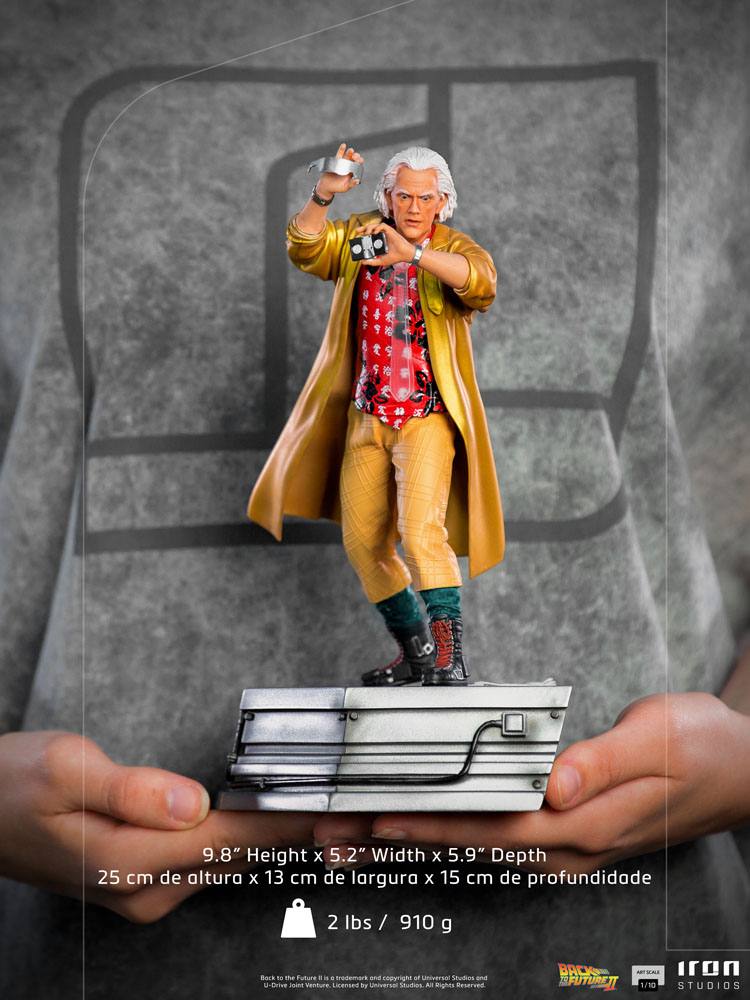 Doc Brown Back to the Future II Art Scale 1/10 Figurka 25 cm - Image 13