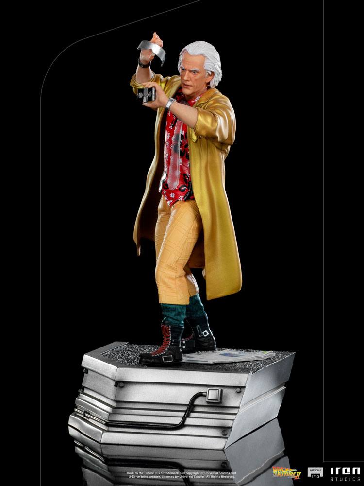 Doc Brown Back to the Future II Art Scale 1/10 Figurka 25 cm - Image 3