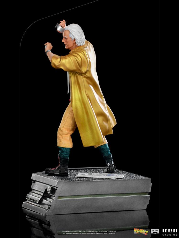 Doc Brown Back to the Future II Art Scale 1/10 Figurka 25 cm - Image 4