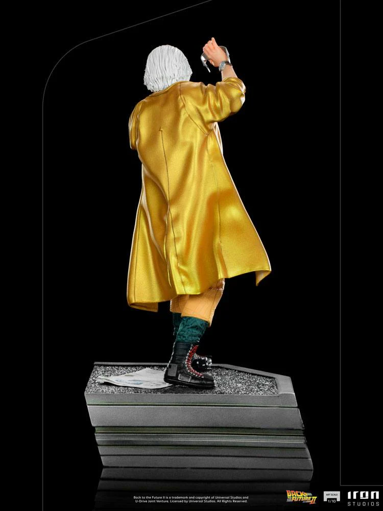 Doc Brown Back to the Future II Art Scale 1/10 Figurka 25 cm - Image 5