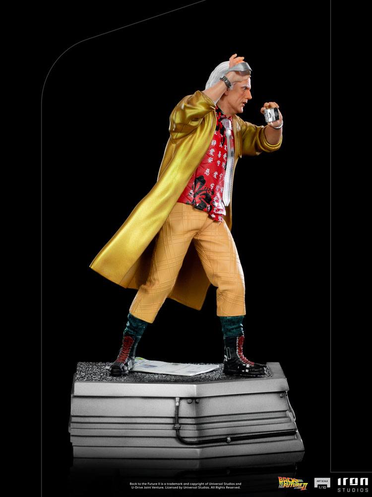 Doc Brown Back to the Future II Art Scale 1/10 Figurka 25 cm - Image 6