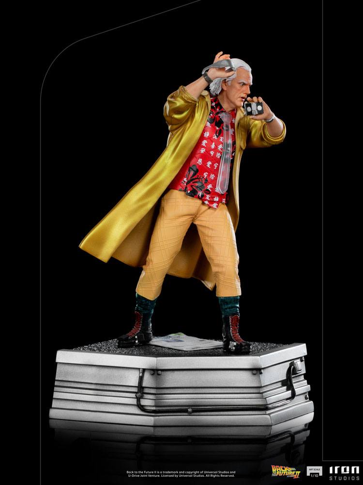 Doc Brown Back to the Future II Art Scale 1/10 Figurka 25 cm - Image 7