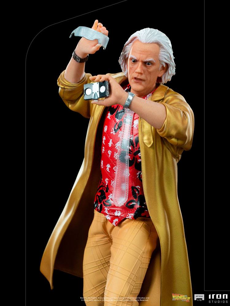 Doc Brown Back to the Future II Art Scale 1/10 Figurka 25 cm - Image 8