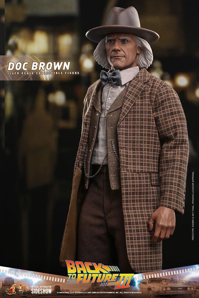 Doc Brown Back To The Future III Movie Masterpiece 1/6 Figurka 32 cm - Image 8