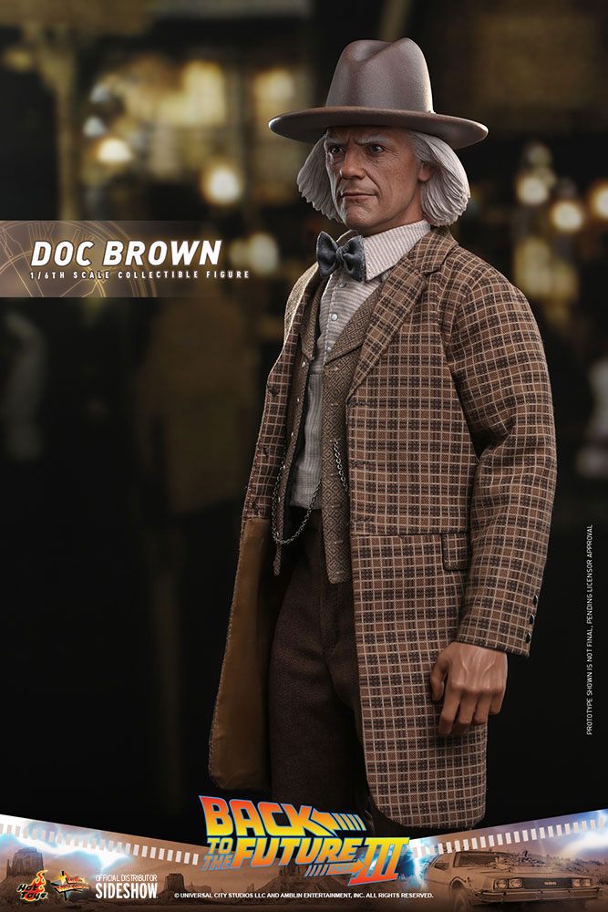 Doc Brown Back To The Future III Movie Masterpiece 1/6 Figurka 32 cm - Image 9