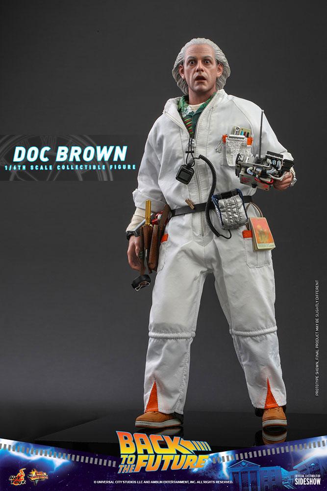 Doc Brown Back To The Future Movie Masterpiece 1/6 Figurka 30 cm - Image 2