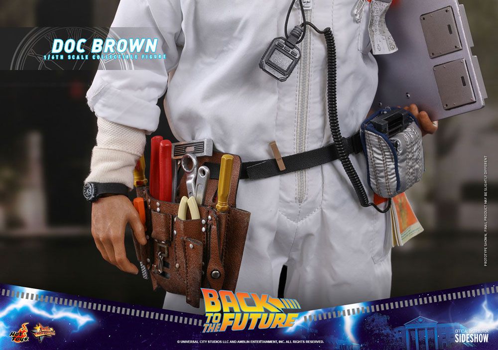 Doc Brown Back To The Future Movie Masterpiece 1/6 Figurka 30 cm - Image 7