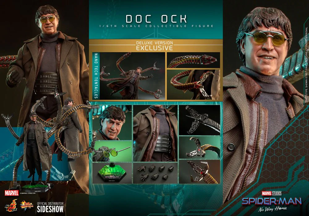 Doc Ock Marvel's Spider-Man: No Way Home Movie Masterpiece Deluxe Version 1/6 Figurka 31 cm - Image 18