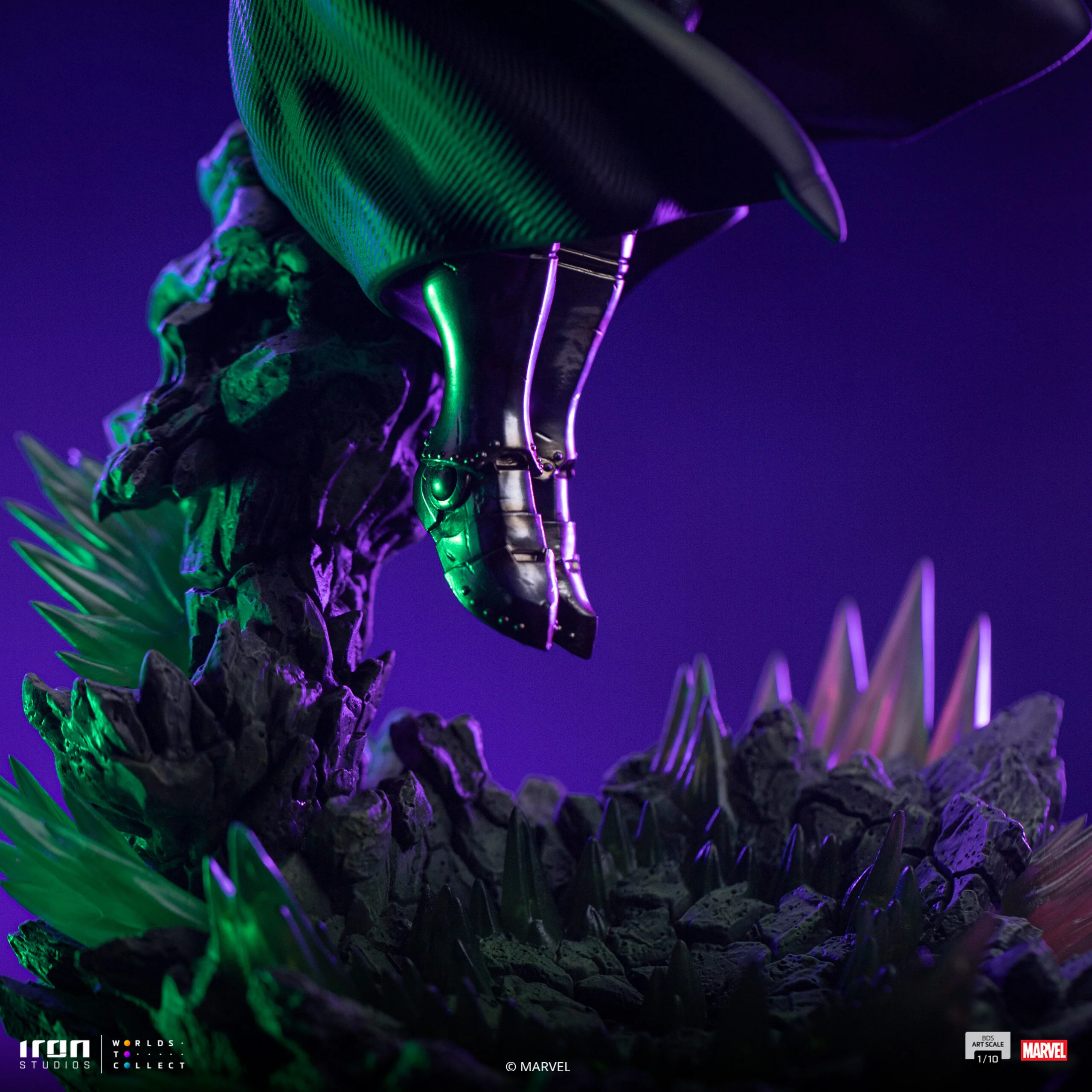 Doctor Doom Marvel Infinity Gauntlet Diorama Art Scale 1/10 Figurka 30 cm - Image 10