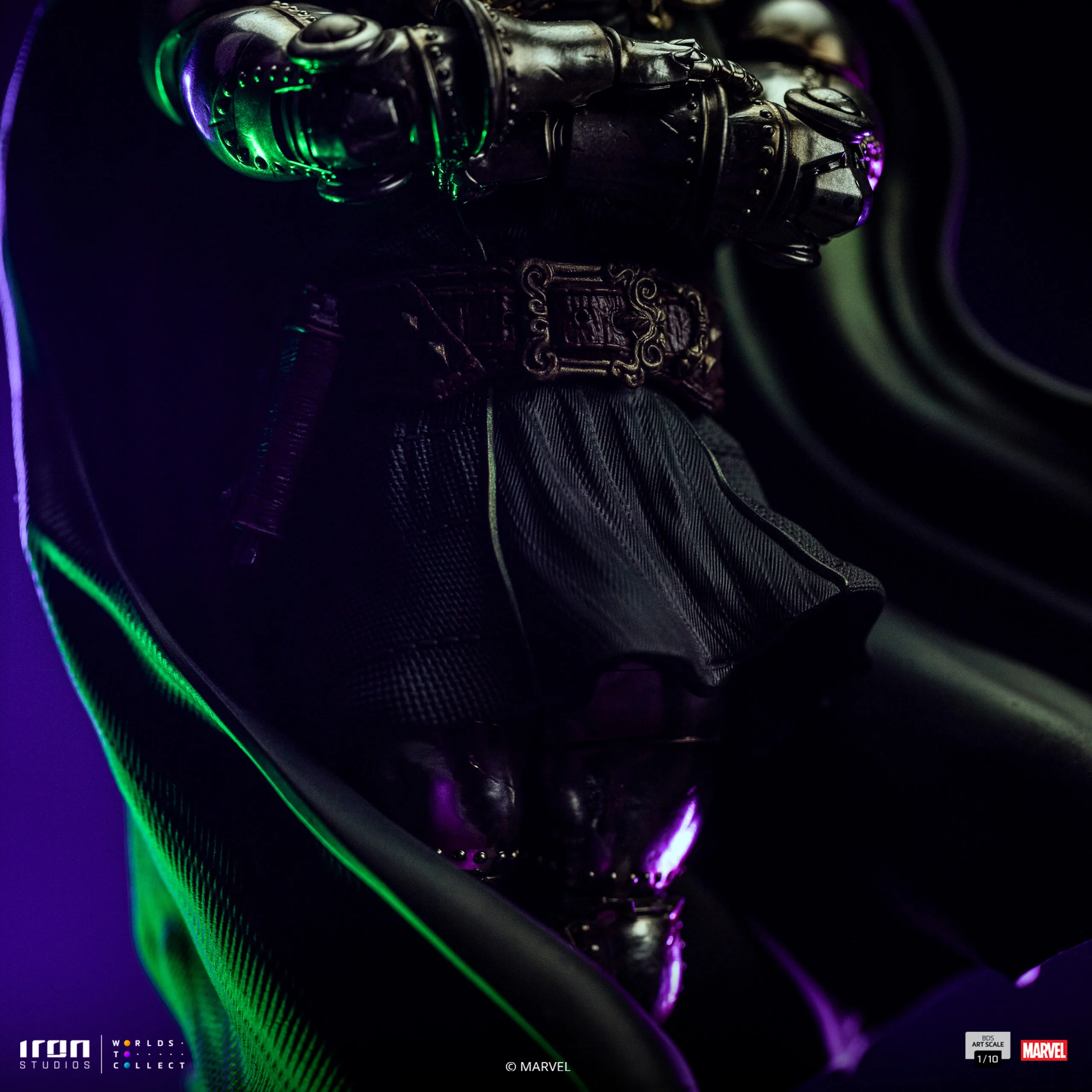 Doctor Doom Marvel Infinity Gauntlet Diorama Art Scale 1/10 Figurka 30 cm - Image 12