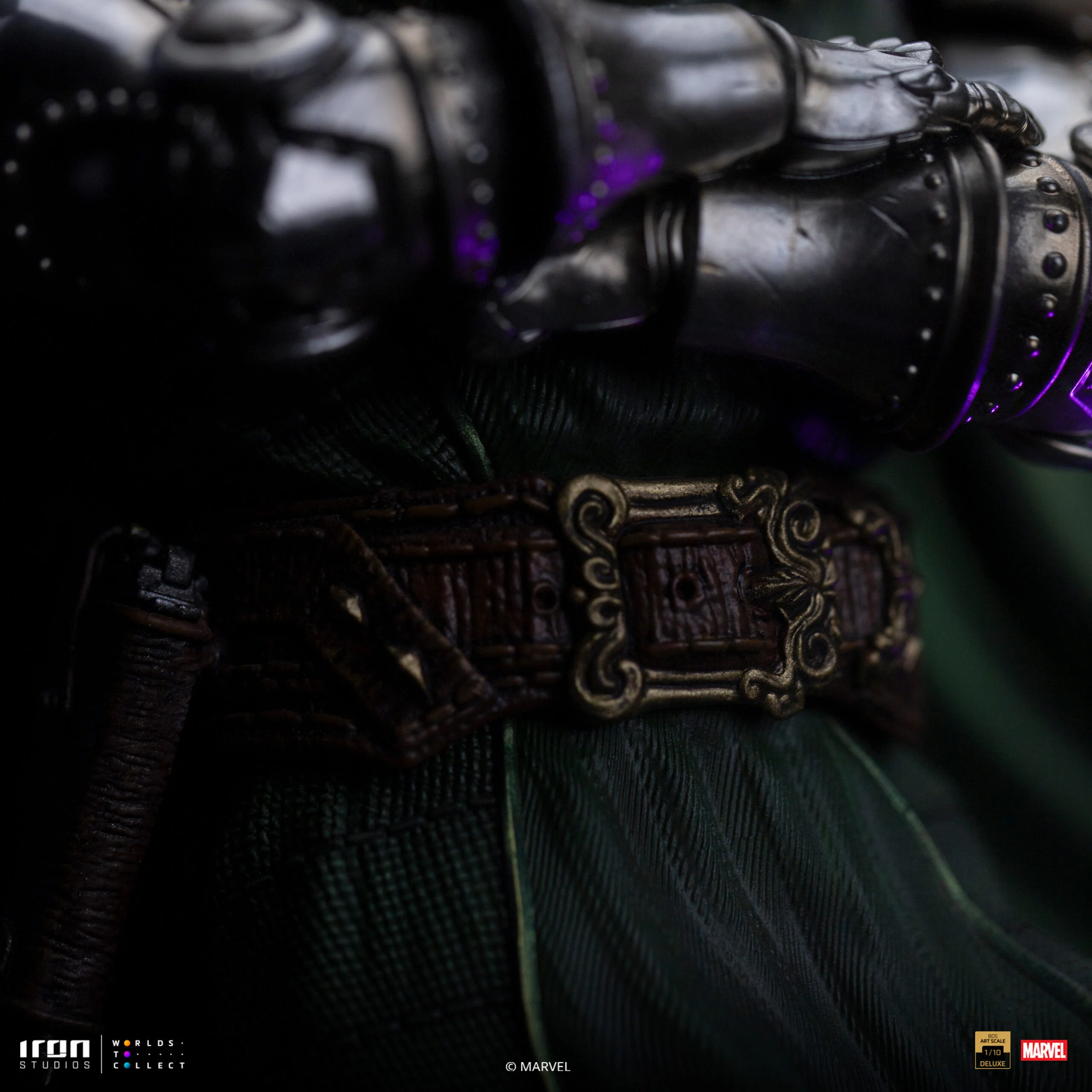 Doctor Doom Marvel Infinity Gauntlet Diorama Art Scale Deluxe Edition 1/10 Figurka 43 cm - Image 17