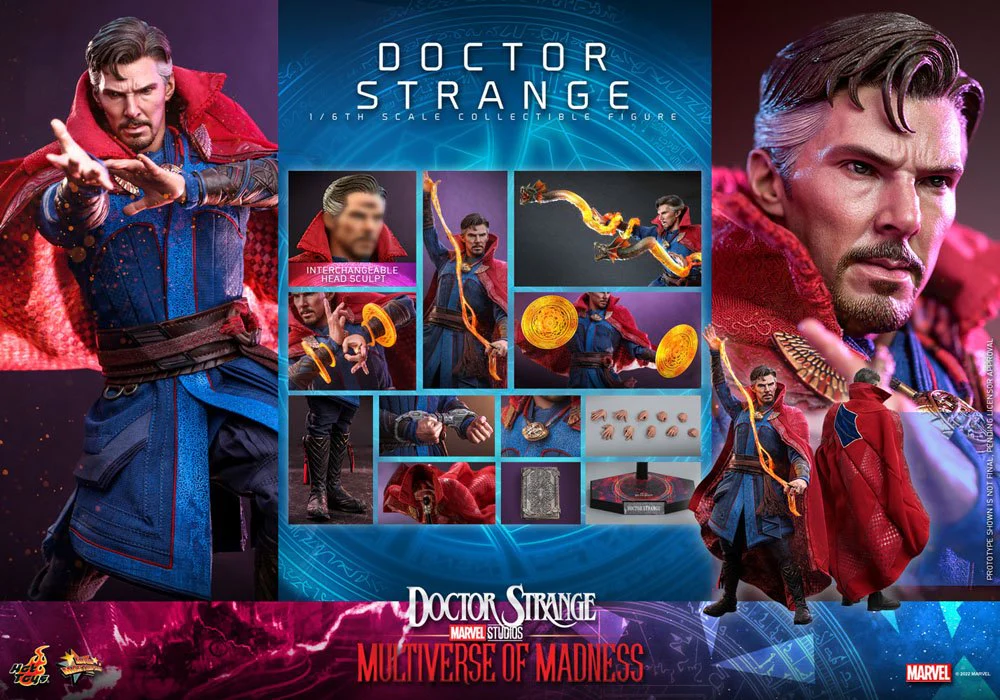 Doctor Strange in the Multiverse of Madness Marvel Movie Masterpiece 1/6 Figurka 31 cm - Image 24