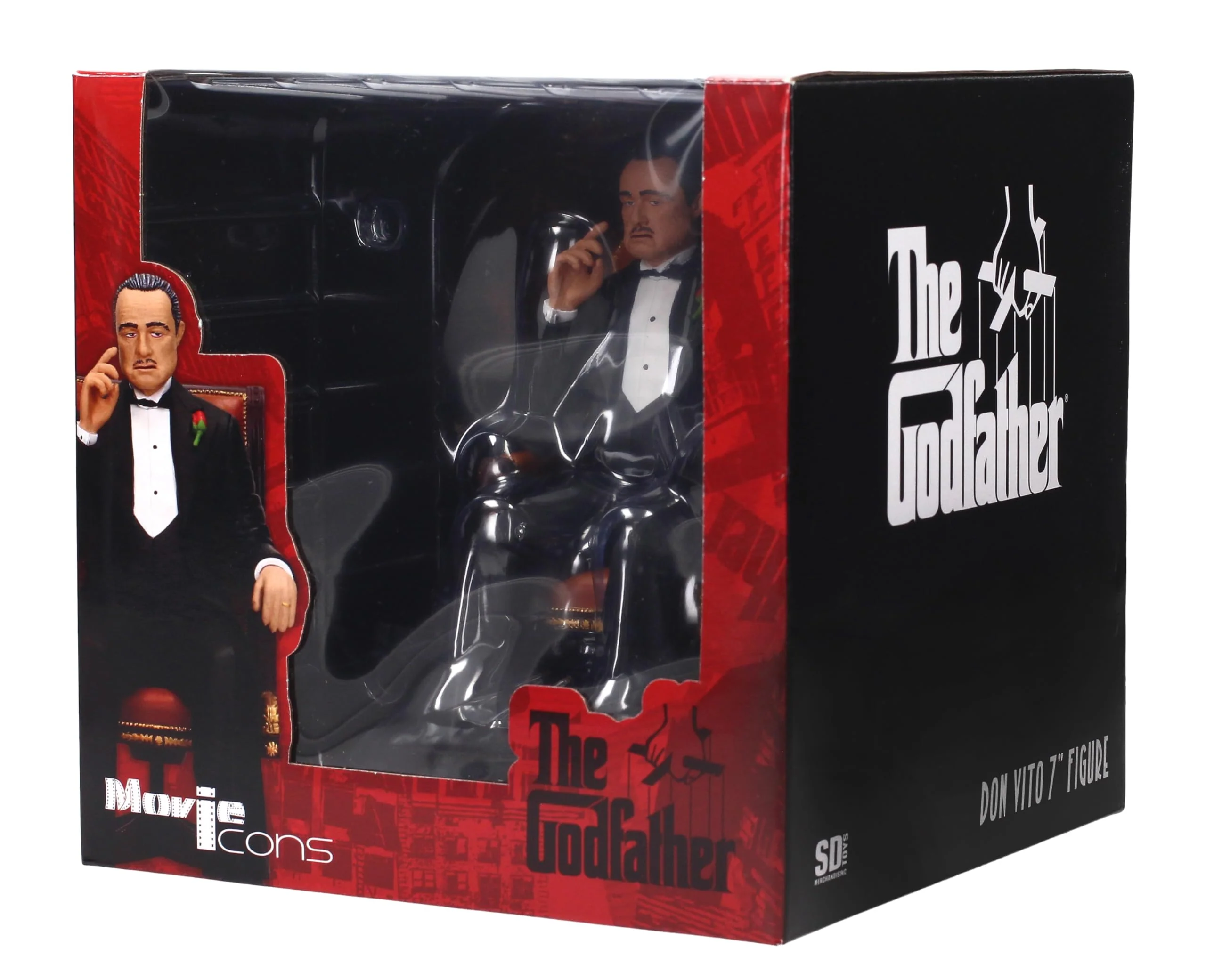 Don Vito Corleone The Godfather Movie Icons Figurka 15 cm - Image 5