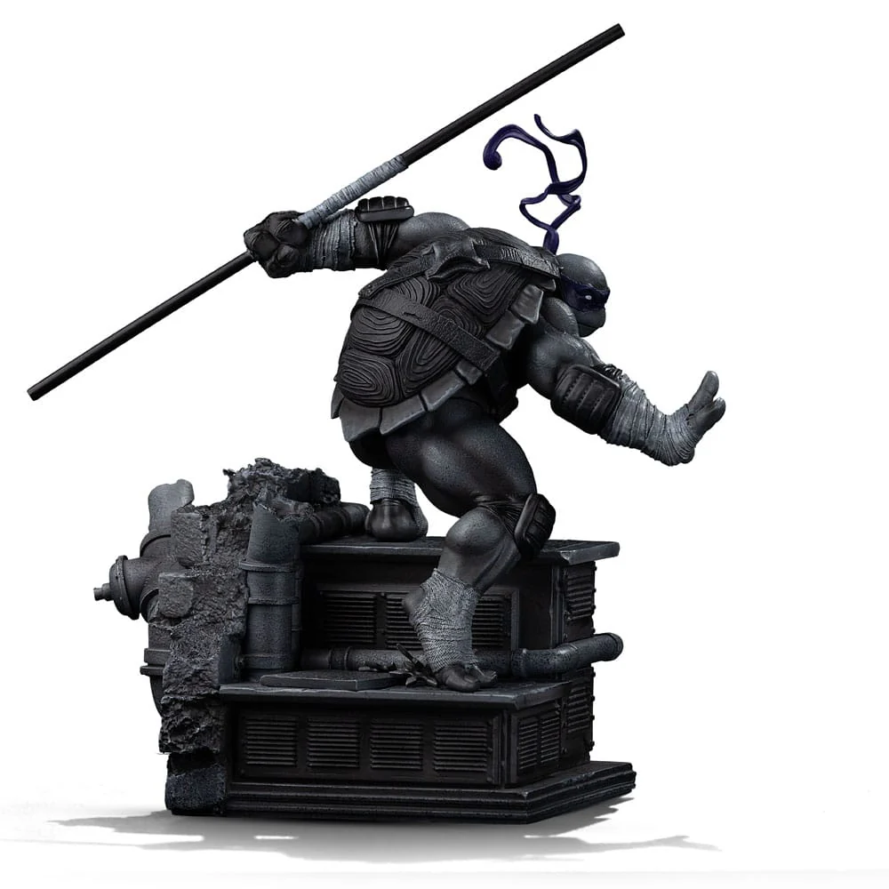 Donatello Black and White Variant Teenage Mutant Ninja Turtles Art Scale 1/10 Figurka 26 cm - Image 3