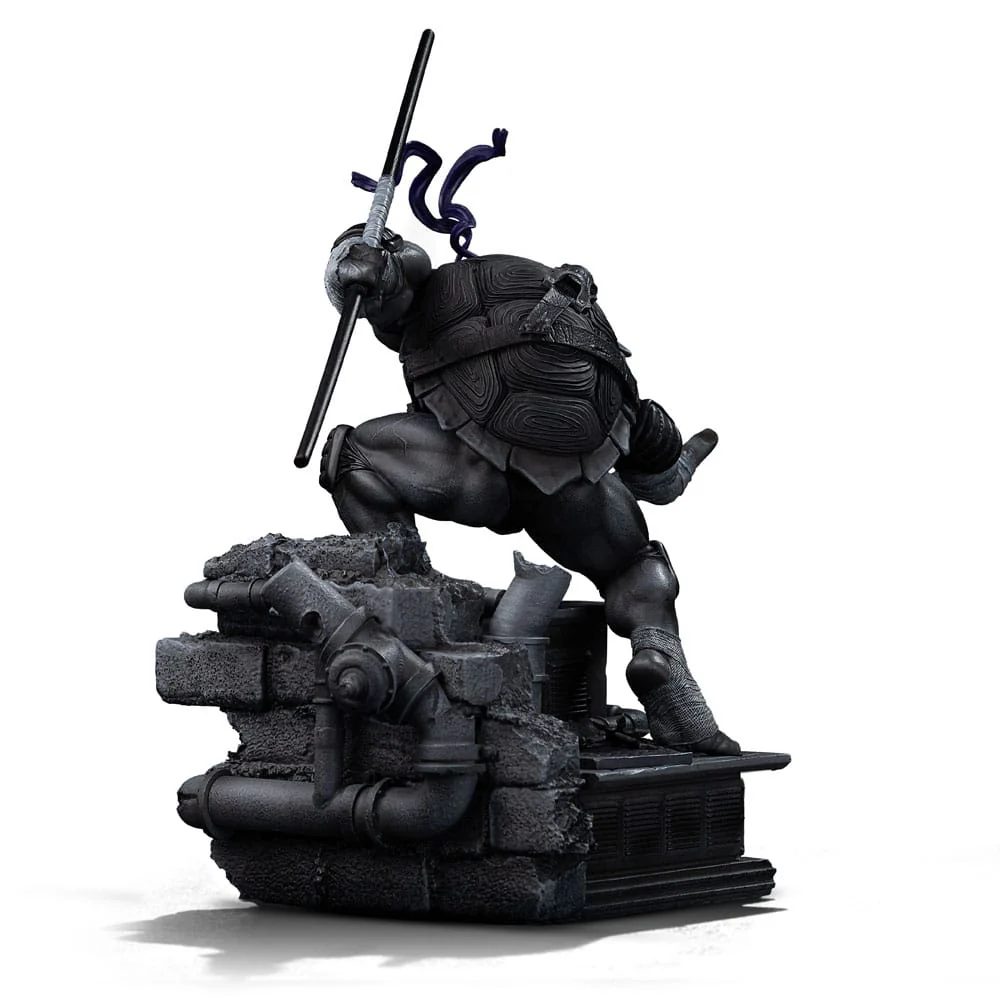 Donatello Black and White Variant Teenage Mutant Ninja Turtles Art Scale 1/10 Figurka 26 cm - Image 4