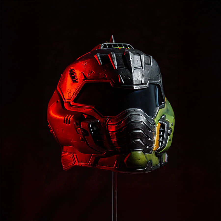 Doom The Dark Ages Wearable Helmet 1/1 Replica - Image 18