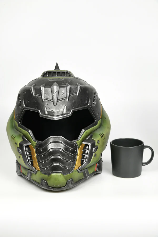 Doom The Dark Ages Wearable Helmet 1/1 Replica - Image 7