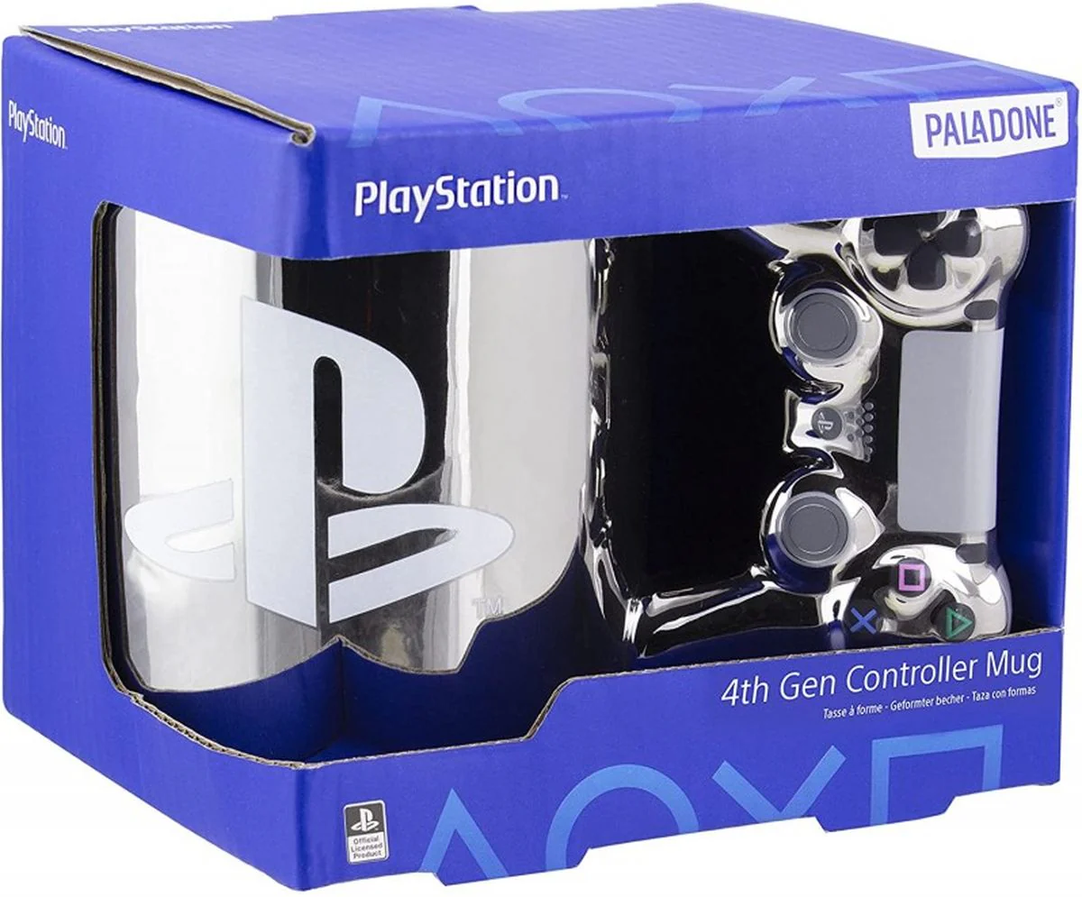 Dualschock 4 Srebrny Kubek Playstation