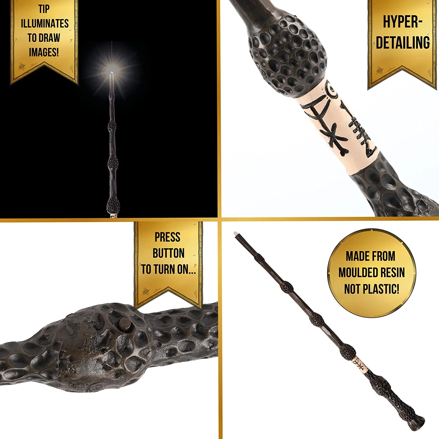Dumbledore Magiczna Różdżka Replika Harry Potter - Image 4