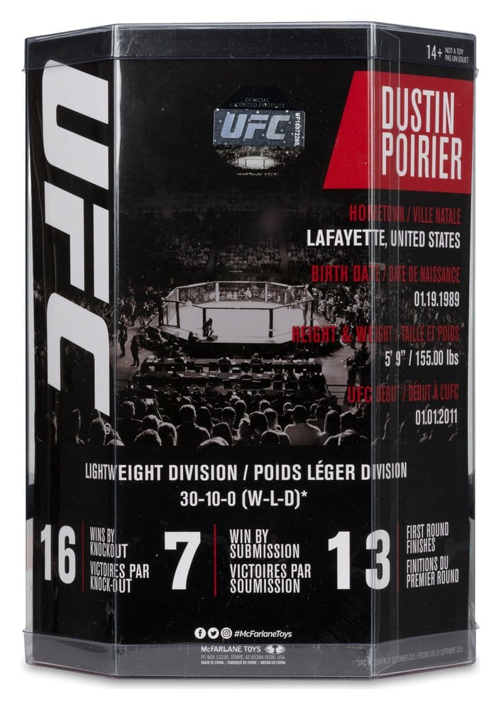 Dustin Poirier UFC Posed Figurka 16 cm - Image 7