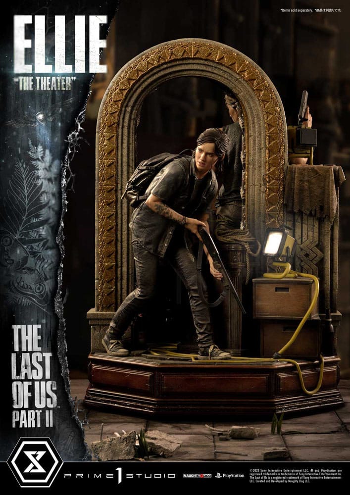 Ellie "The Theater" The Last of Us Part II Ultimate Premium Masterline Bonus Version 1/4 Figurka 58 cm - Image 10
