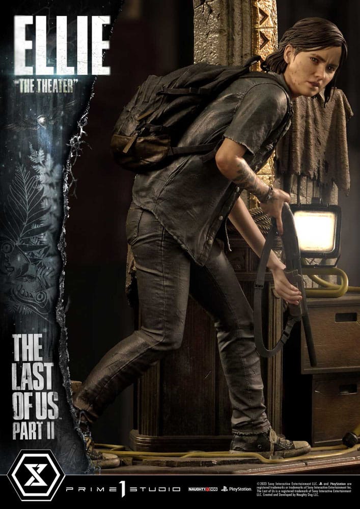 Ellie "The Theater" The Last of Us Part II Ultimate Premium Masterline Bonus Version 1/4 Figurka 58 cm - Image 13