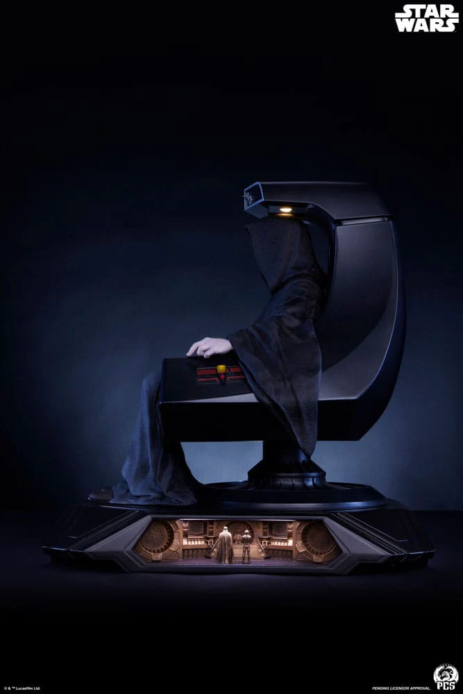 Emperor Palpatine with Throne Star Wars Hyperreal 1/3 Figurka 58 cm - Image 12