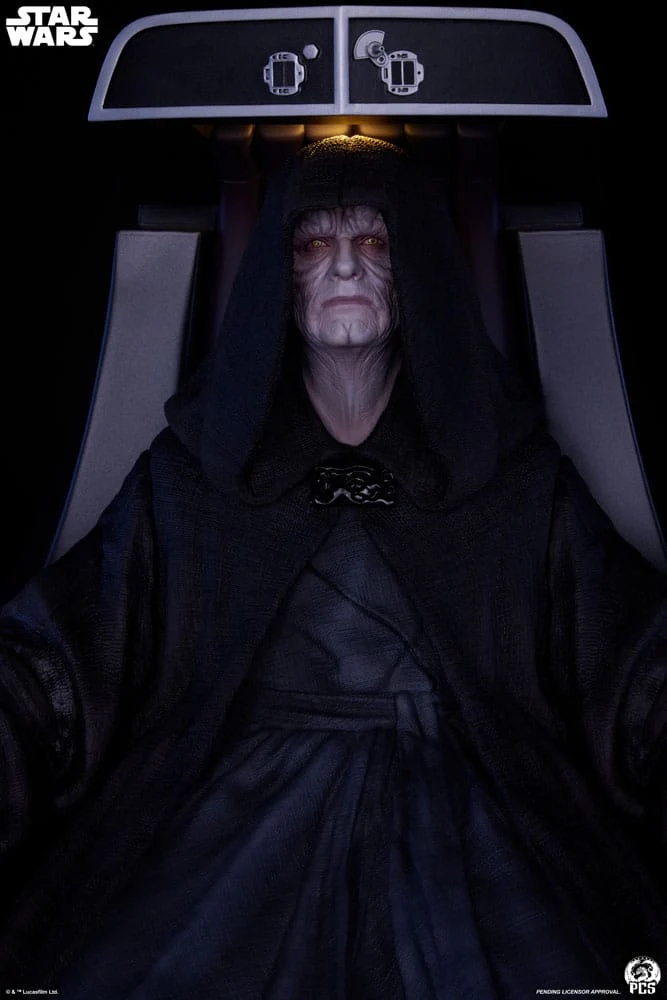 Emperor Palpatine with Throne Star Wars Hyperreal 1/3 Figurka 58 cm - Image 13