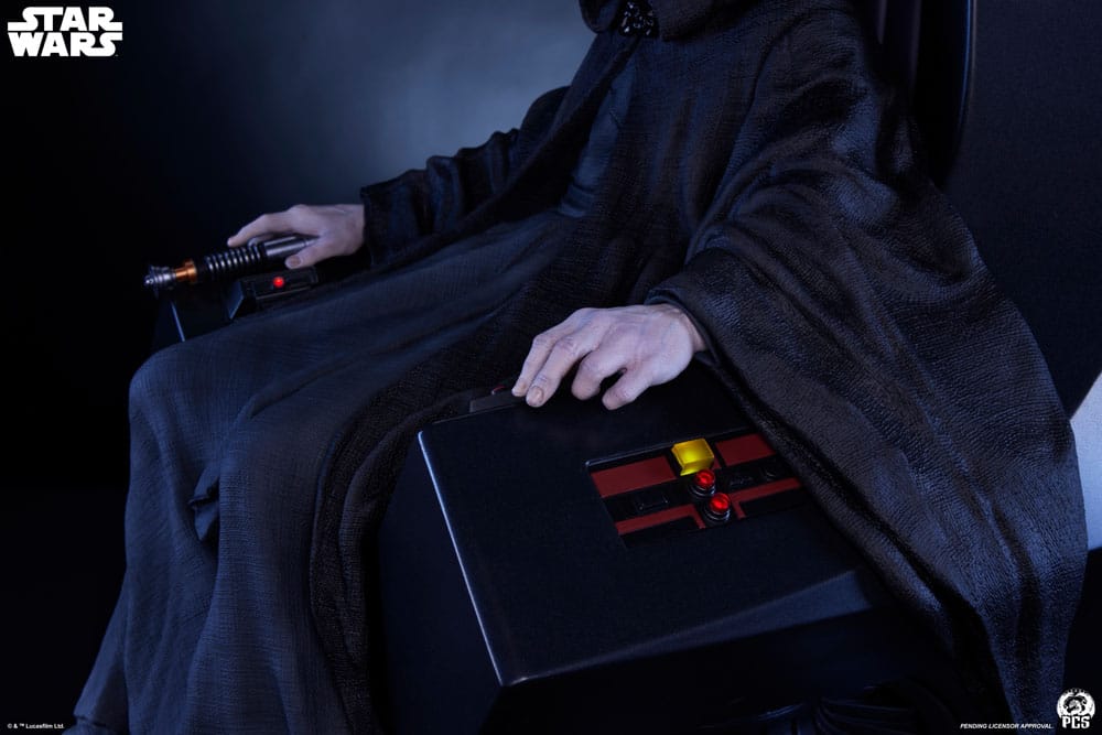 Emperor Palpatine with Throne Star Wars Hyperreal 1/3 Figurka 58 cm - Image 15