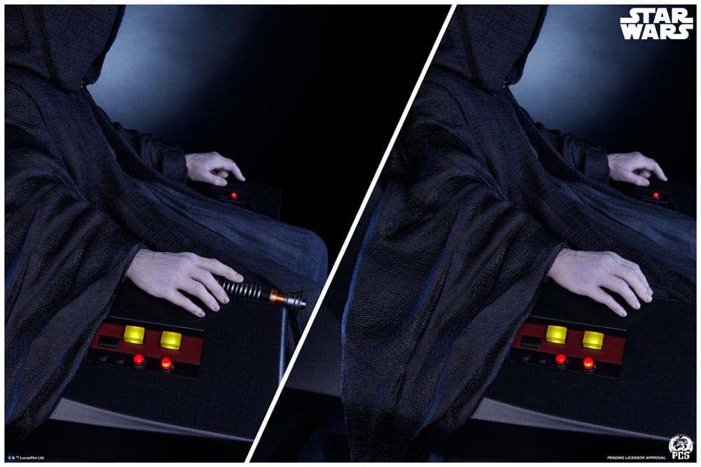 Emperor Palpatine with Throne Star Wars Hyperreal 1/3 Figurka 58 cm - Image 17