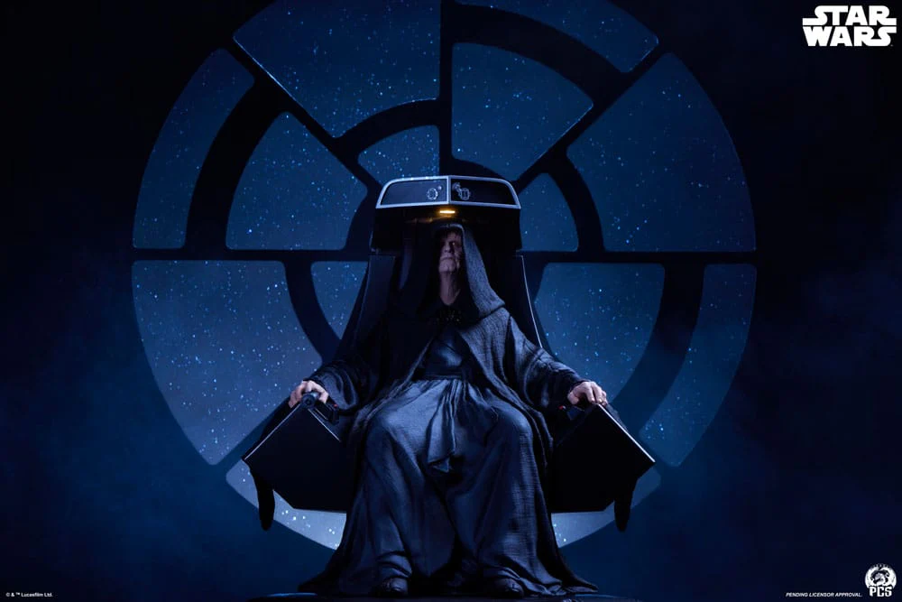 Emperor Palpatine with Throne Star Wars Hyperreal 1/3 Figurka 58 cm - Image 2