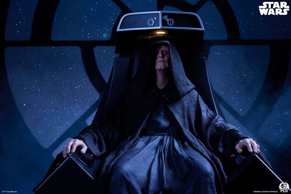 Emperor Palpatine with Throne Star Wars Hyperreal 1/3 Figurka 58 cm - Image 3
