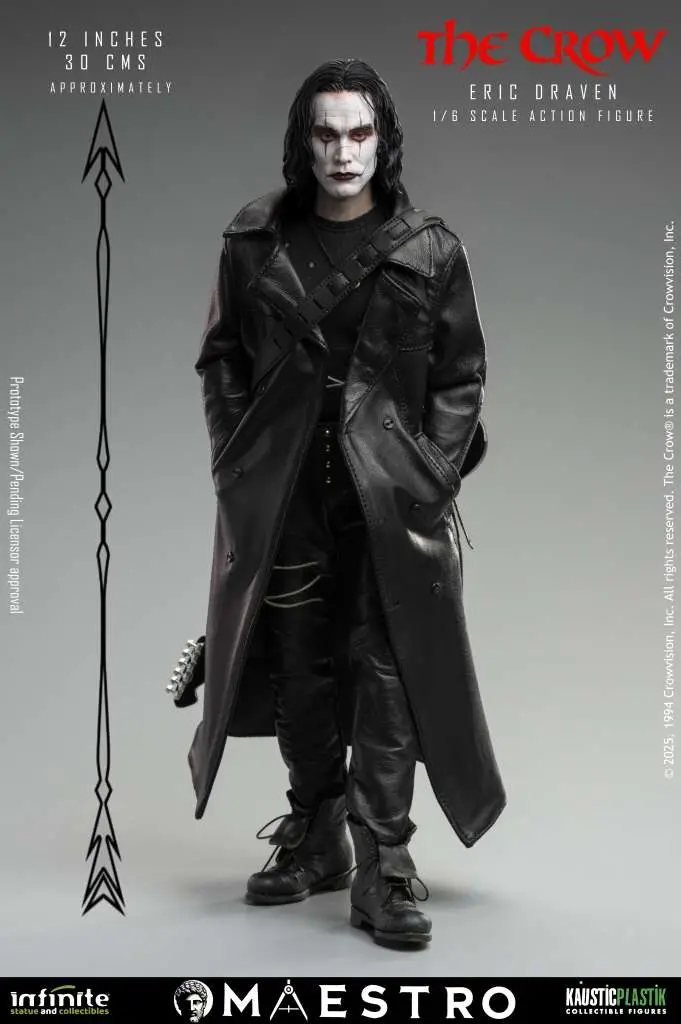 Eric Draven The Crow Standard Edition 1/6 Figurka 30 cm - Image 2